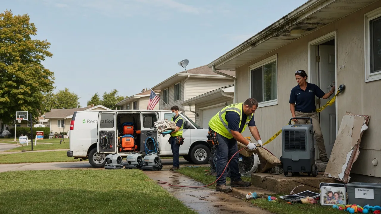 Water Damage Restoration in Calvin, PA near me